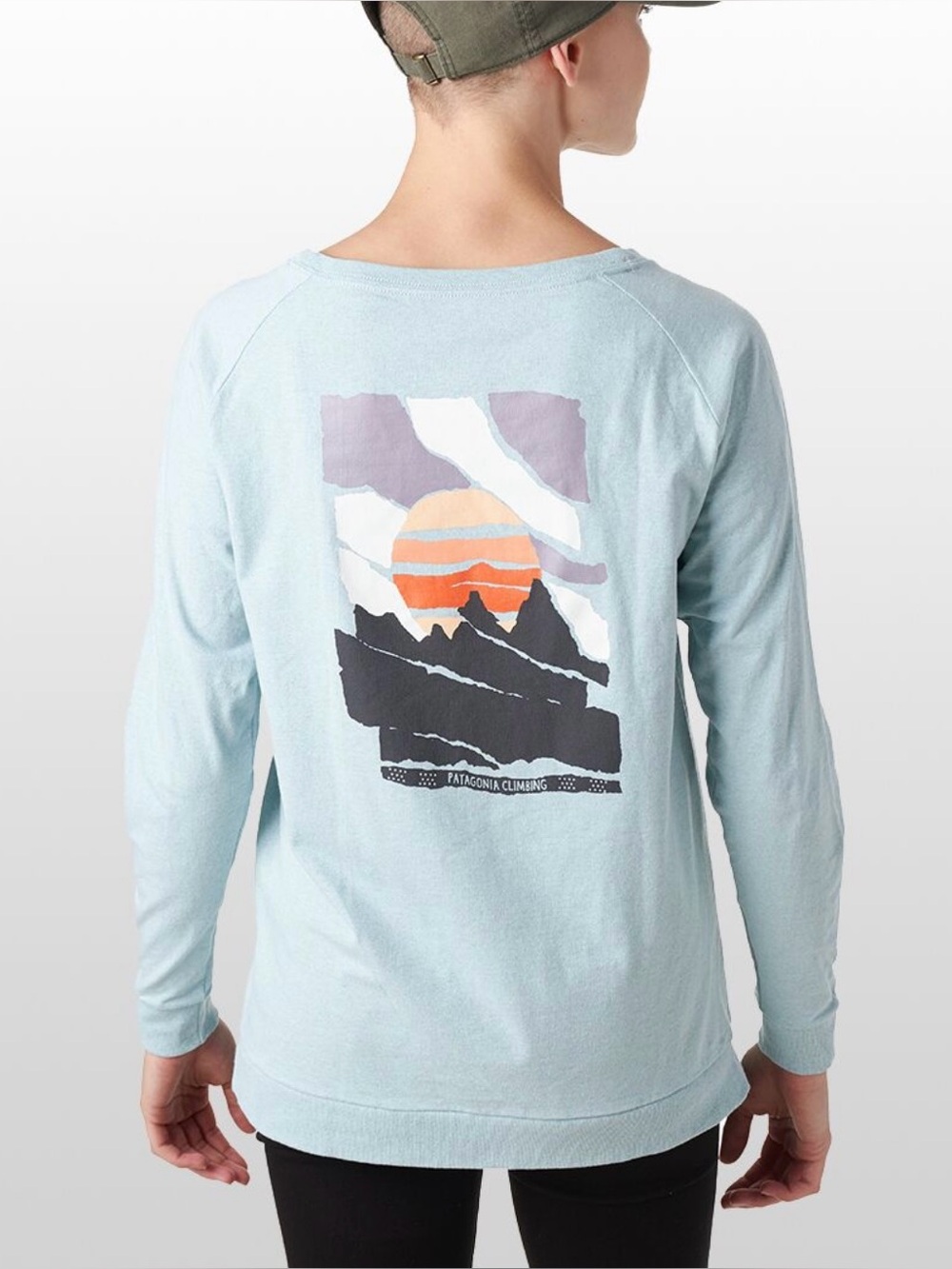 Patagonia Paper Peaks Responsibili-Tee Ladies Size‎ S